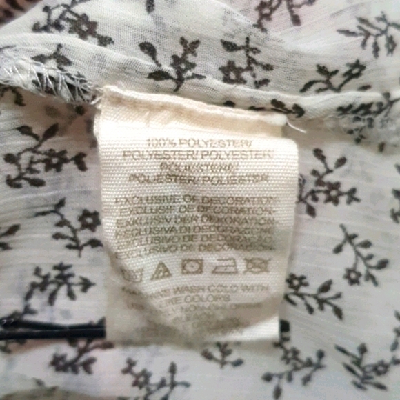 Free People Detailed Sheer Button Down Shirt - Picture 4 of 10